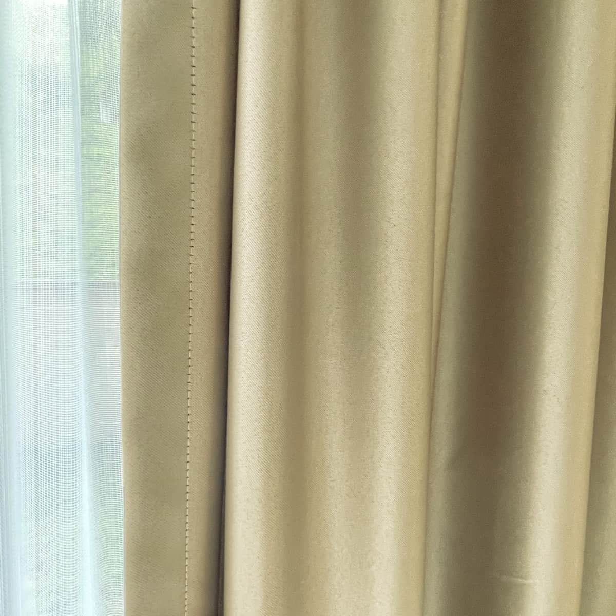 Nachtvorhang beige